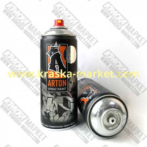 Краска для граффити ARTON. Цвет: № A920 Super Chrome. Объем(м3): 520 мл. Производитель: ARTON.
