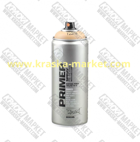 Грунт для пенопласта в аэрозольном баллоне. Объем(м3): 400 мл. Артикул: T2200. Производитель: Montana.