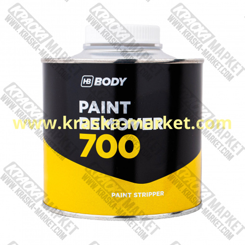 Смывка старой краски (700). Упаковка: 0,5 л. Торговая марка: BODY.